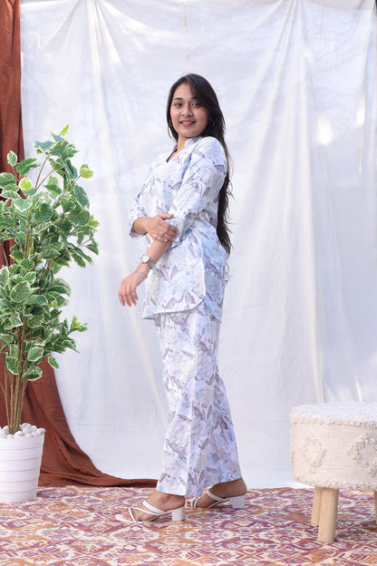 Leaf Printed Co-ord Set